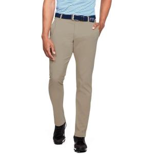 imageUnder Armour Mens Showdown Tapered Golf PantsBrown Steel Medium Heather City Khaki