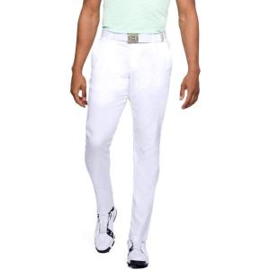 imageUnder Armour Mens Showdown Tapered Golf PantsWhite Steel Medium Heather White