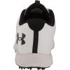 imageUnder Armour Mens Charged Draw 2 Cleat Golf Shoe100 WhiteWhiteBlack