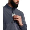 imageUnder Armour Mens Drive Storm SweaterFleece Half Zip044 Downpour Gray   White