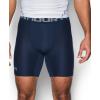 imageUnder Armour Mens HeatGear Armour 20 6inch Compression ShortsMidnight Navy Steel