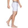 imageUnder Armour Mens HeatGear Armour 20 6inch Compression ShortsWhite Graphite