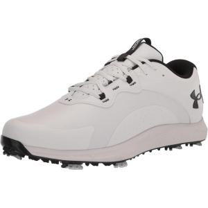 imageUnder Armour Mens Charged Draw 2 Cleat Golf Shoe100 WhiteWhiteBlack