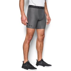 imageUnder Armour Mens HeatGear Armour 20 6inch Compression ShortsGray Black
