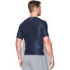 imageUnder Armour Mens Heatgear Armour Printed Short Sleeve Compression ShirtMidnight Navy Steel
