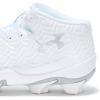 imageUnder Armour Mens Spotlight Hammer Rm Sneaker100 WhiteMetallic SilverMetallic Silver