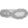 imageUnder Armour UnisexChild Spotlight Fran 20 Jr Road Running Shoe100 WhiteMetallic Silver