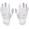 White (100)/Metallic Silver