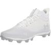 imageUnder Armour Mens Spotlight Fran 20 Football ShoeWhite 100Metallic Silver
