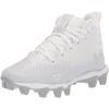 imageUnder Armour UnisexChild Spotlight Fran 20 Jr Road Running Shoe100 WhiteMetallic Silver