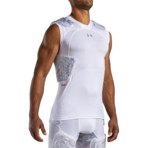 imageUnder Armour Unisex Adult 5Pad Gameday Armour Pro 5 Pad Top Nov White Camo Large US