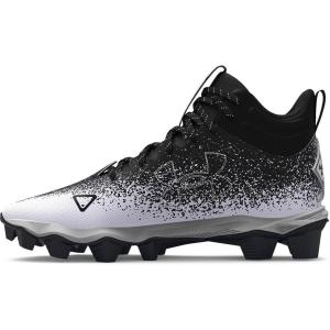 imageUnder Armour UnisexChild Spotlight Fran 20 Jr Road Running Shoe001 BlackWhite