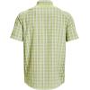 imageUnder Armour Mens Drift Tide 20 Plaid ShortSleeve TShirtLime Foam 368Tent