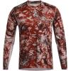 imageUnder Armour Mens Isochill Shorebreak Camo Long Sleeve016 Tetra Gray   Earthen Orange