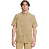 imageUnder Armour Mens Drift Tide 20 Plaid ShortSleeve TShirt263 Camel   Coyote