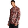 imageUnder Armour Mens Isochill Shorebreak Camo Long Sleeve016 Tetra Gray   Earthen Orange