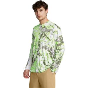 imageUnder Armour Mens Isochill Shorebreak Camo Long Sleeve305 Morph Green   Grove Green