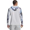imageUnder Armour Mens Isochill Shore Break Camo Hoodie100 White  Carolina Blue  Black