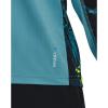 imageUnder Armour Mens Isochill Shore Break Camo Hoodie400 Still Water   Lime Surge