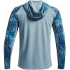 imageUnder Armour Mens Isochill Shore Break Camo HoodieDeep Sea 458Tent