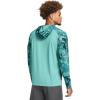 imageUnder Armour Mens Isochill Shorebreak Camo Hoodie482 Radial Turquoise  Radial Turquoise  Sonic Yellow