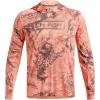 imageUnder Armour Mens Isochill Shorebreak Camo Hoodie897 Aero Orange   Fresh Clay