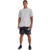imageUnder Armour Mens Shorebreak 2in1 Boardshorts002 Black  Mellow Orange  Mod Gray