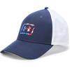 (410) Midnight Navy / White / White