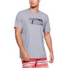 imageUnder Armour Mens Fish Icon Novelty TShirtMod Gray 011Pitch Gray