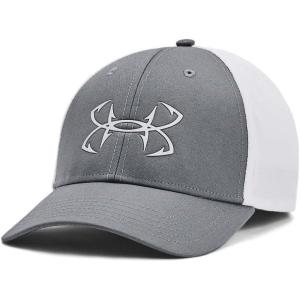 imageUnder Armour Mens Fish Hunter Stretch Fit013 Pitch Gray  White  Mod Gray