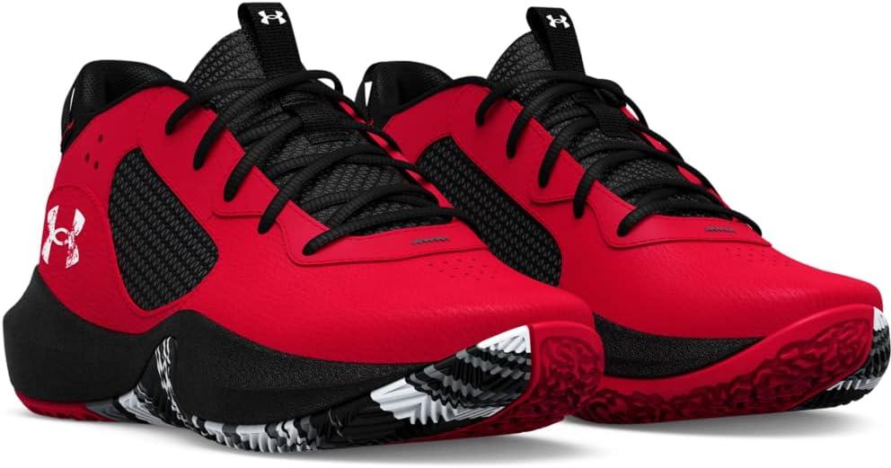 imageUnder Armour Kids Grade School Lockdown 6 Basketball ShoeRed