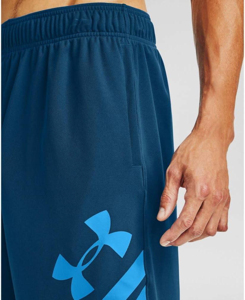 imageUnder Armour Mens Baseline 10inch Court ShortsGraphite Blue 581Electric Blue