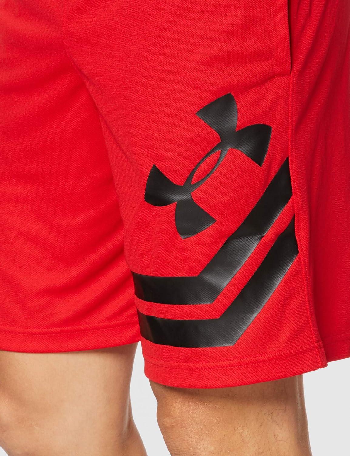 imageUnder Armour Mens Baseline 10inch Court ShortsRed 600Black