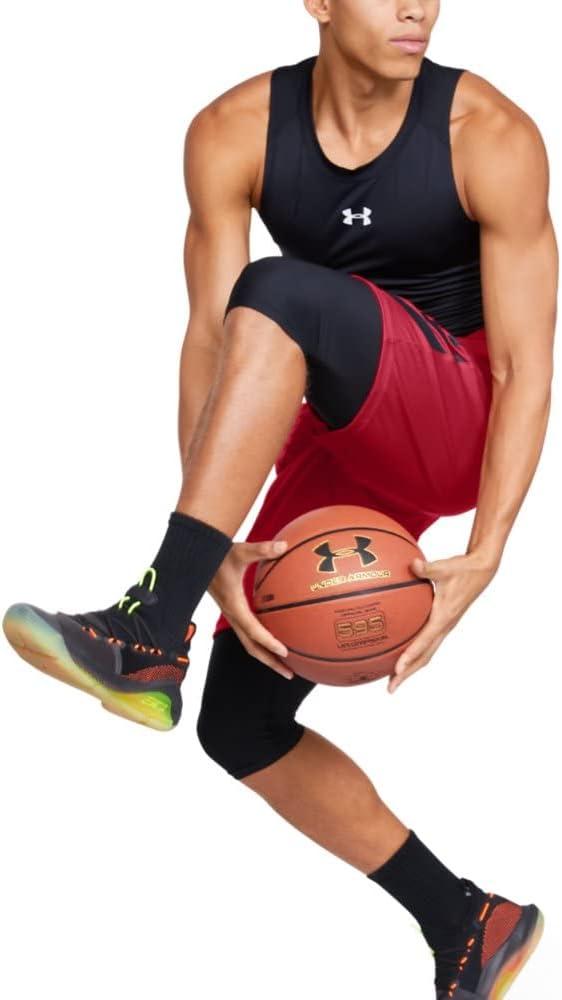 imageUnder Armour Mens Baseline 10inch Court ShortsRed Black