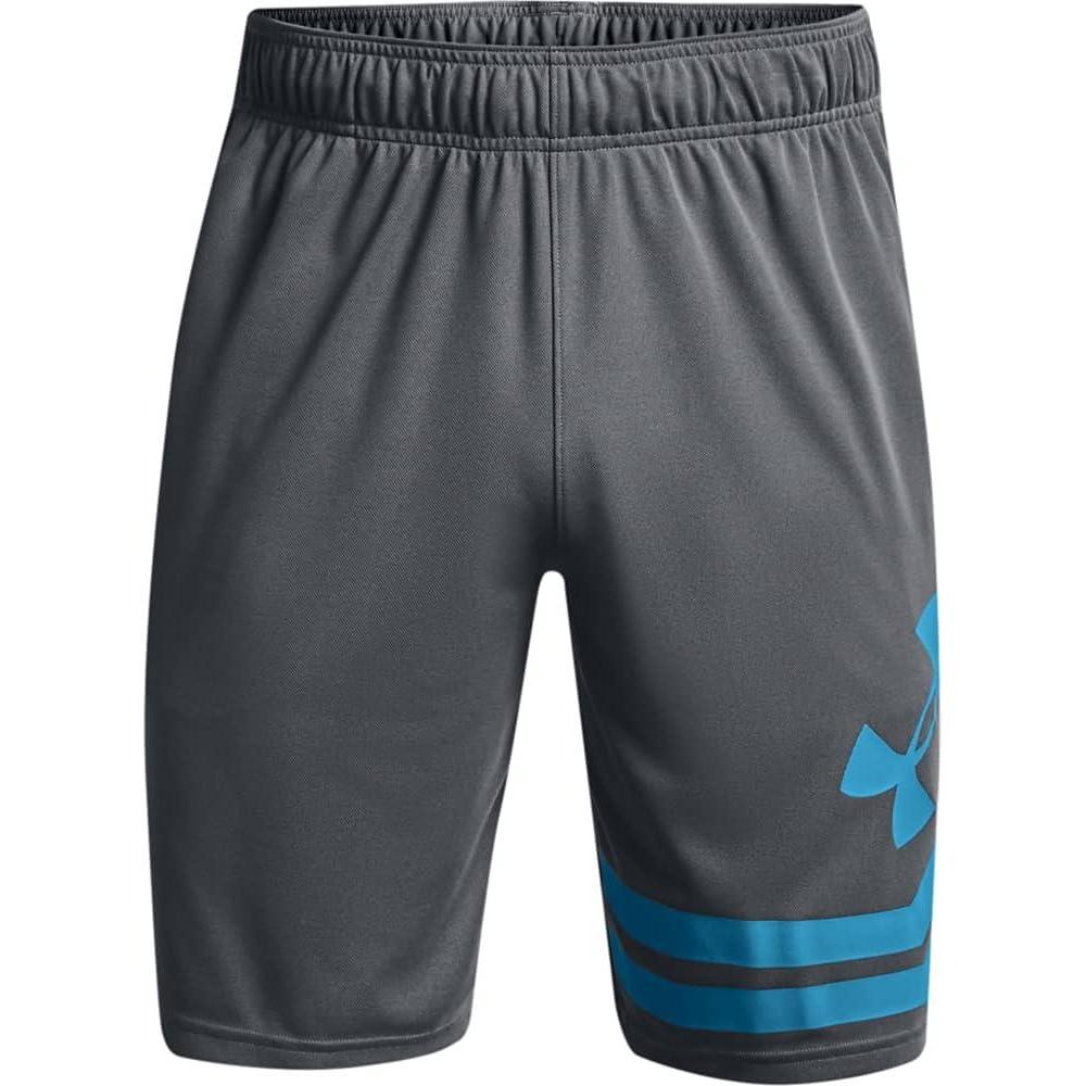 imageUnder Armour Mens Baseline 10inch Court ShortsPitch Gray 012Radar Blue