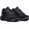 imageUnder Armour Kids Grade School Lockdown 6 Basketball Shoe002 BlackBlitz RedWhite