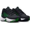 imageUnder Armour Kids Grade School Lockdown 6 Basketball Shoe005 BlackWhiteGreen Screen
