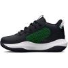 imageUnder Armour Kids Grade School Lockdown 6 Basketball Shoe005 BlackWhiteGreen Screen