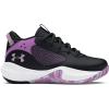 imageUnder Armour Kids Grade School Lockdown 6 Basketball Shoe006 BlackProvence PurplePurple Ace