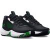 imageUnder Armour Kids Grade School Lockdown 6 Basketball Shoe006 BlackWhiteGreen Screen