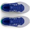 imageUnder Armour Kids Grade School Lockdown 6 Basketball Shoe100 Mod GrayRoyalWhite
