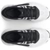 imageUnder Armour Kids Grade School Lockdown 6 Basketball Shoe101 WhiteBlackBlack