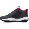 imageUnder Armour Kids Grade School Lockdown 6 Basketball Shoe102 Pitch GrayBlackWhite