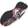 imageUnder Armour Kids Grade School Lockdown 6 Basketball Shoe102 Pitch GrayBlackWhite