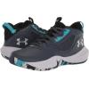 imageUnder Armour Kids Grade School Lockdown 6 Basketball Shoe400 Downpour GrayBlackWhite
