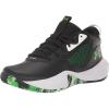 imageUnder Armour Kids Grade School Lockdown 6 Basketball Shoe006 BlackWhiteGreen Screen
