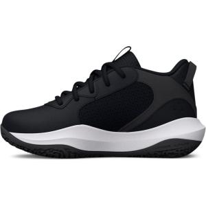 imageUnder Armour Kids Grade School Lockdown 6 Basketball Shoe001 BlackJet GrayWhite