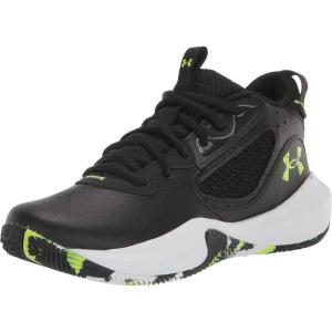 imageUnder Armour Kids Grade School Lockdown 6 Basketball Shoe004 BlackGray MistLime Surge