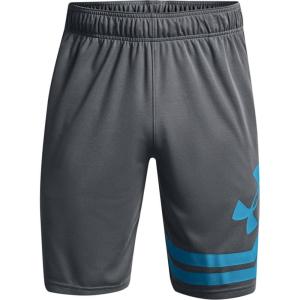 imageUnder Armour Mens Baseline 10inch Court ShortsPitch Gray 012Radar Blue