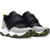 imageUnder Armour Kids Pre School Zone Basketball 2 Shoe004 BlackMod GrayHighvis Yellow